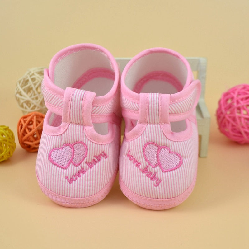 Newborn Baby Girl Soft Sole Crib Toddler Shoes