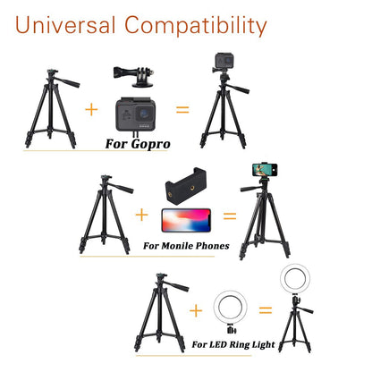 NA-3120 Phone Tripod Stand 40inch Universal Photography