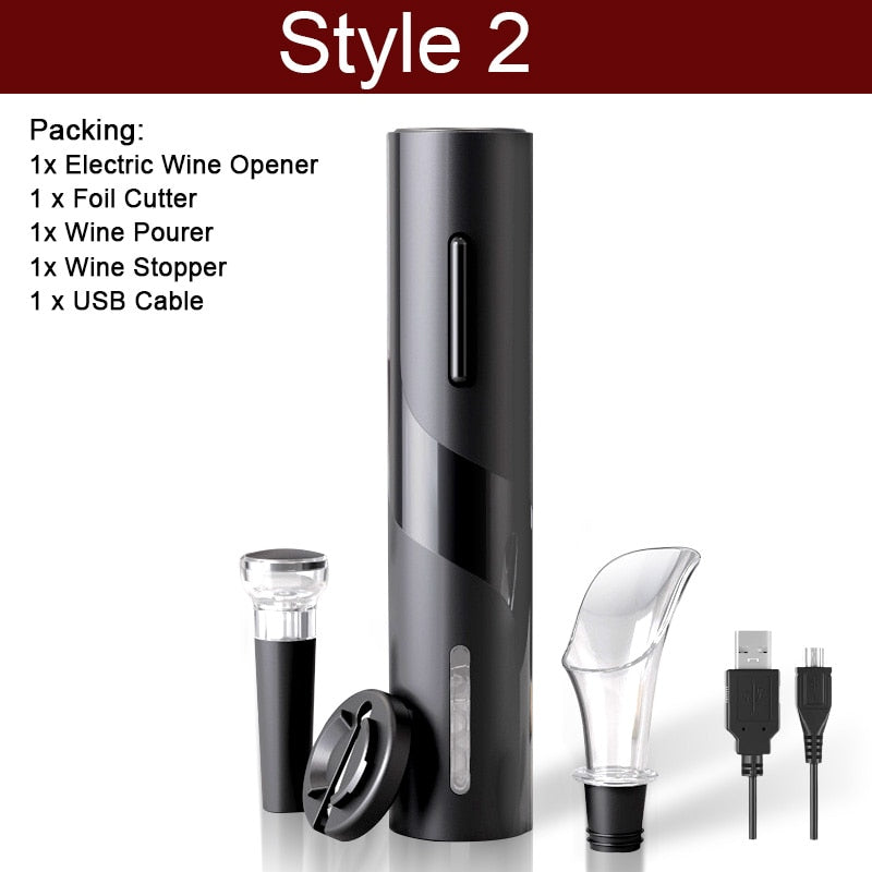 Automatic Corkscrew Electric Wine Opener