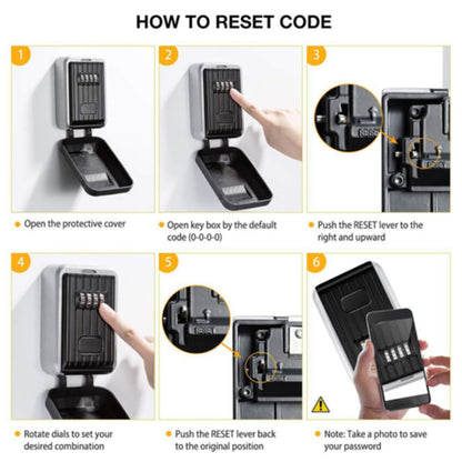 Wall Mount Key Storage Secret Box