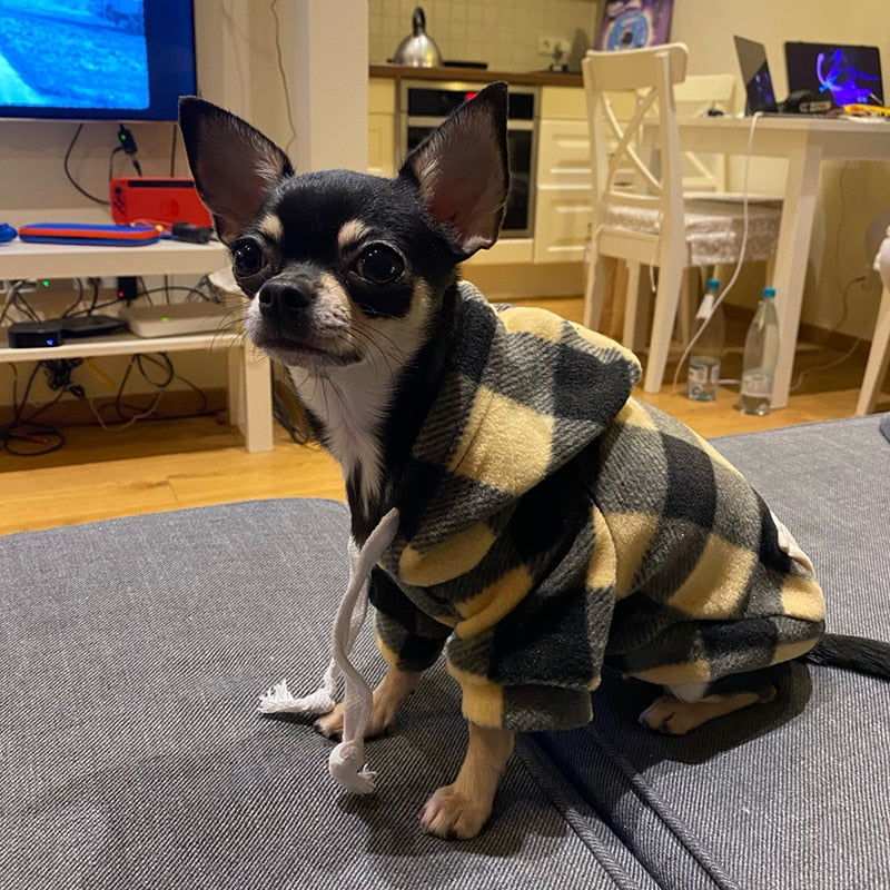 Winter Warm Pet Dog Soft Clothes