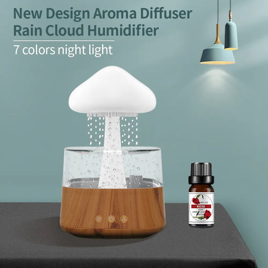 Rain Cloud Humidifier Mushroom