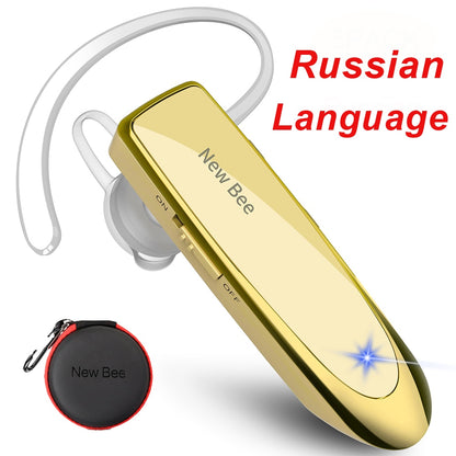 New Bee Bluetooth Headset V5.0 Wireless Earphones