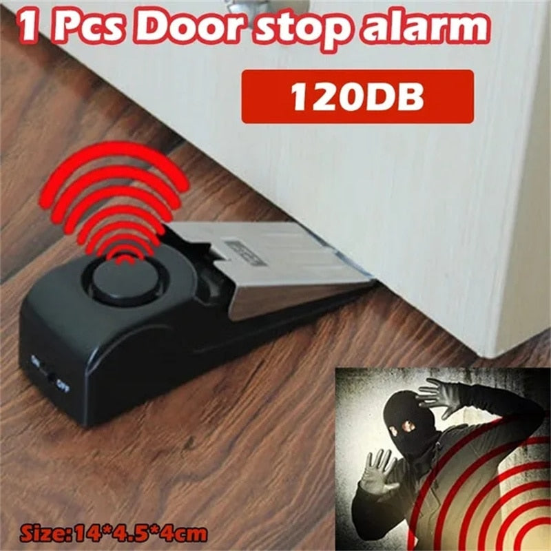 Wedge Shaped Alarm & Anti-theft Door Stopper