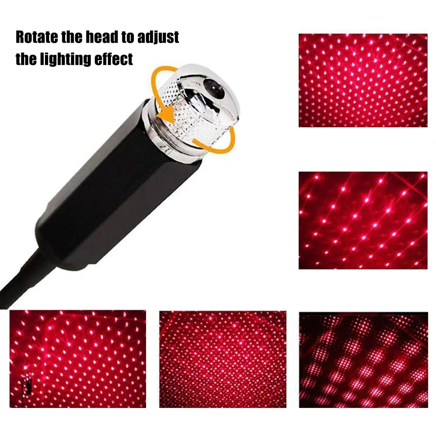 LED Car Roof Star Night Light