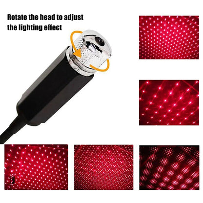 LED Car Roof Star Night Light