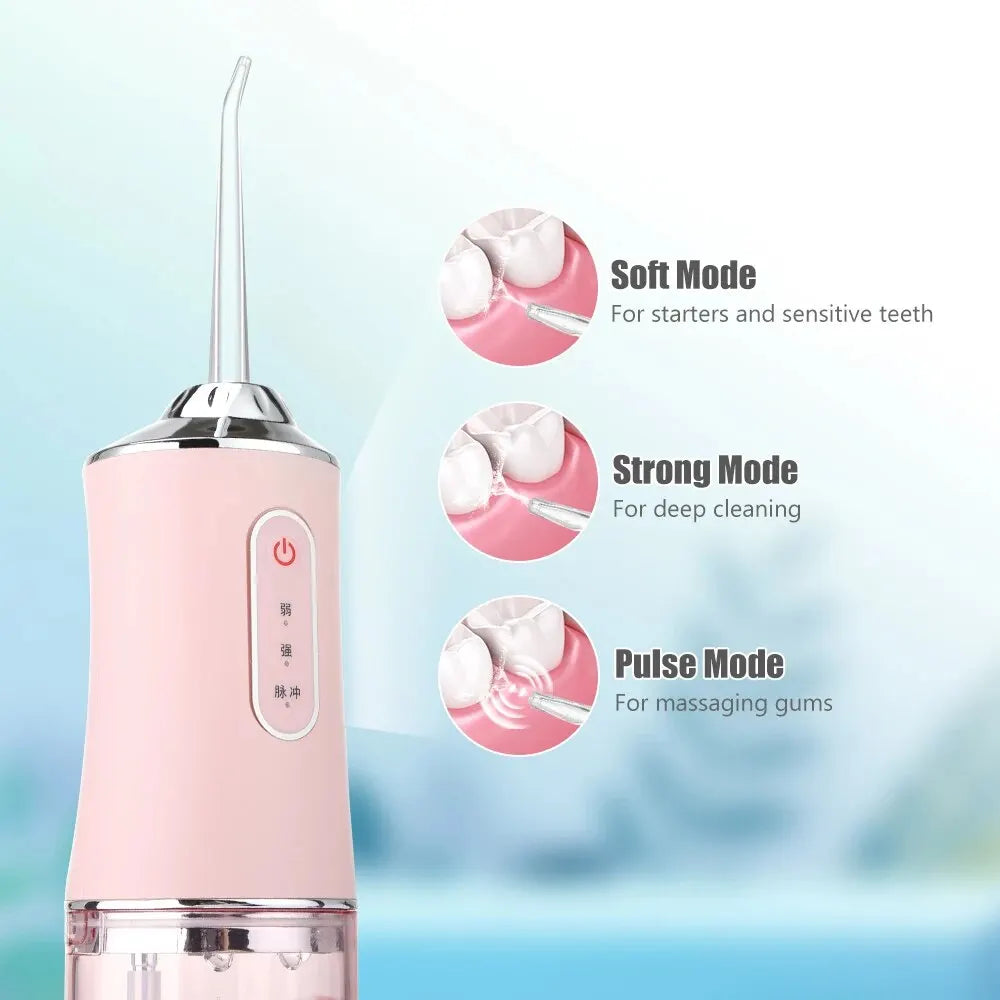 Oral Irrigator Portable Dental Water Flosser