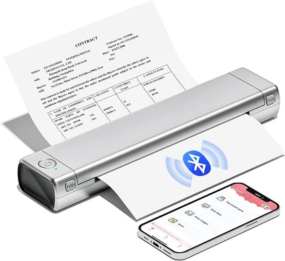 A4 Portable Paper Thermal Printer With Wireless Bluetooth