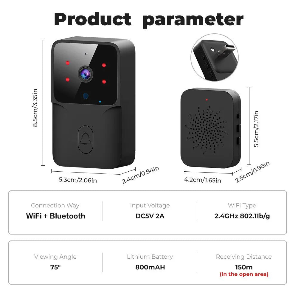 WiFi Doorbell Home Video Camera