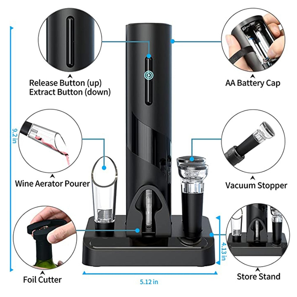 Automatic Corkscrew Electric Wine Opener