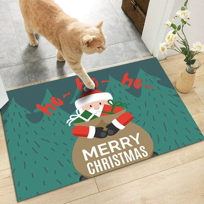 Christmas Santa Claus Door Mat